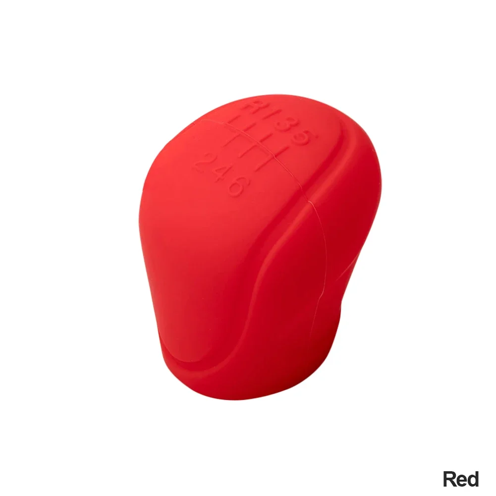 Auto Siliconen Pookknop Cover Versnellingspook Antislip Handgreep Beschermende Covers Handleiding 5 6-speed Auto-interieur Accessoires