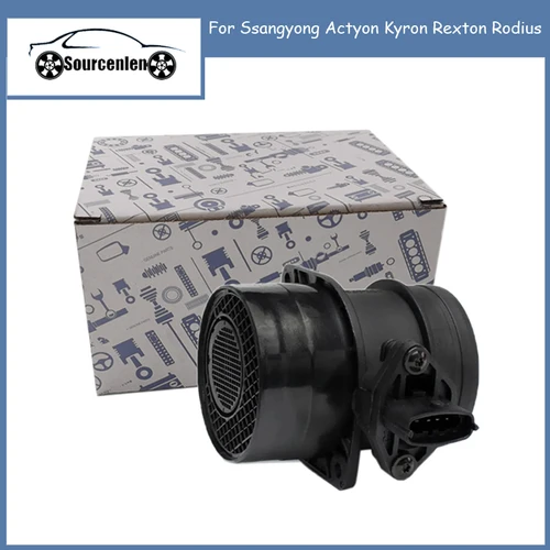 Medidor de sensor de flujo de aire masivo MAF para Ssangyong Actyon Kyron Rexton Rodius 6650943048 0280218130 0280218131   F00C2G2071 F00C2G2048
