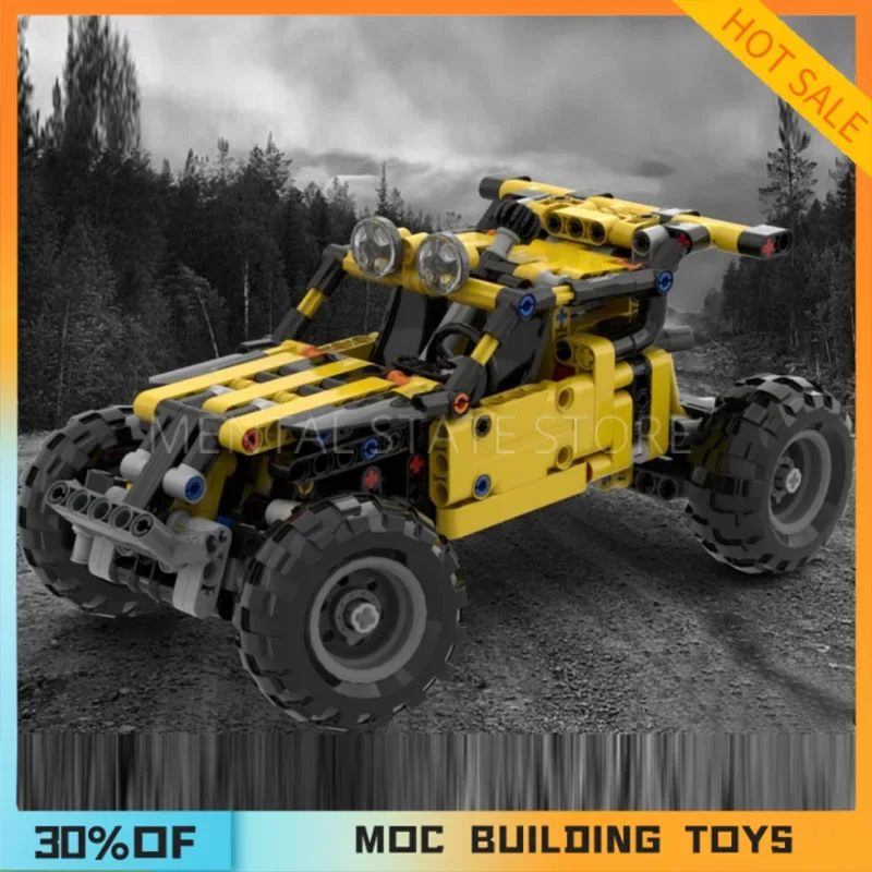 NEUE 466PCS Angepasst MOC Off-road buggy Bausteine Technologie Ziegel DIY Kreative Montage Bildung Spielzeug Urlaub Geschenk