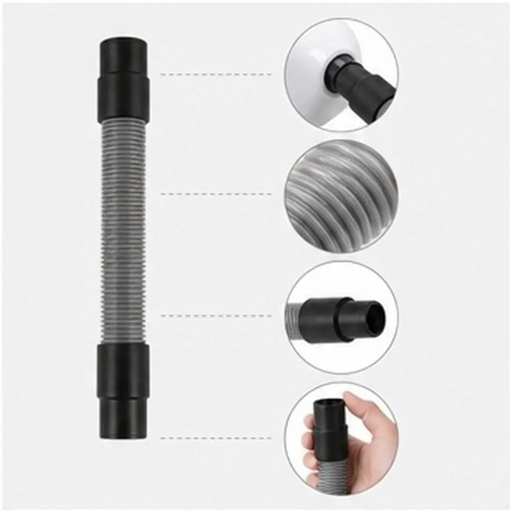 Hair Salon Therapy Machine Hose Flexible Corrugated Thermal Hair Cap Replacement Hose Scalp Care Machine Extension Tube Steamer 6