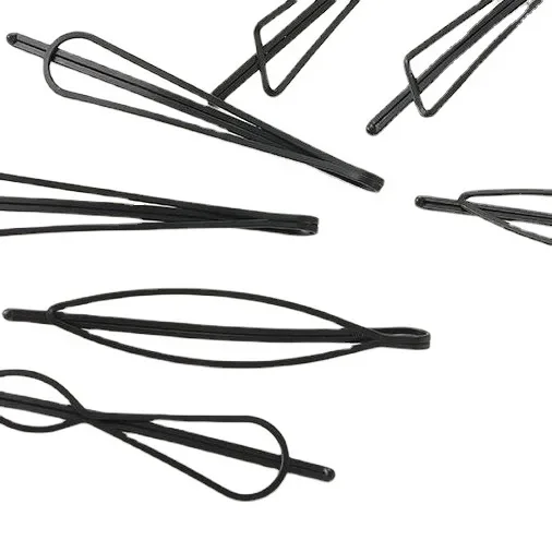 6/12pcs Invisible Broken Hairpin Adult Tiara Tool Roll Curve Needle Invisible Bangs Comb Women Professional Styling Accessories