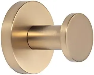 

Набор из 5 крючков для полотенец TUNNY цвета шампанского золота – современное решение для хранения в ванной и на кухне