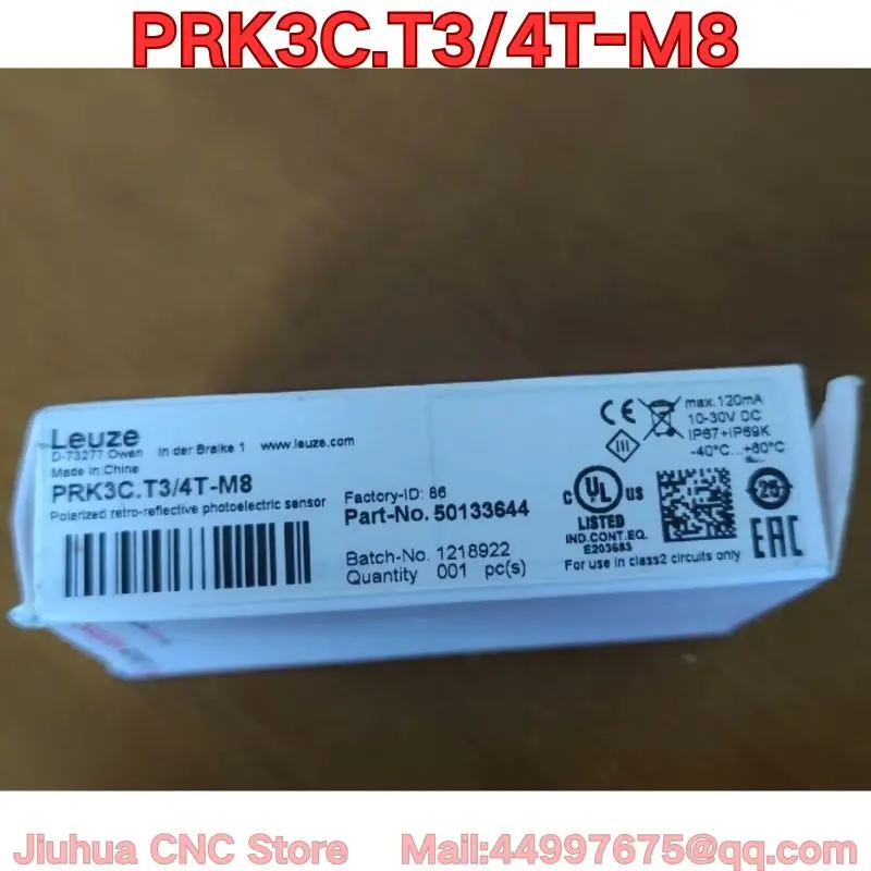 New PRK3C.T3/4T-M8 photoelectric sensor Latest quotation in September 2026