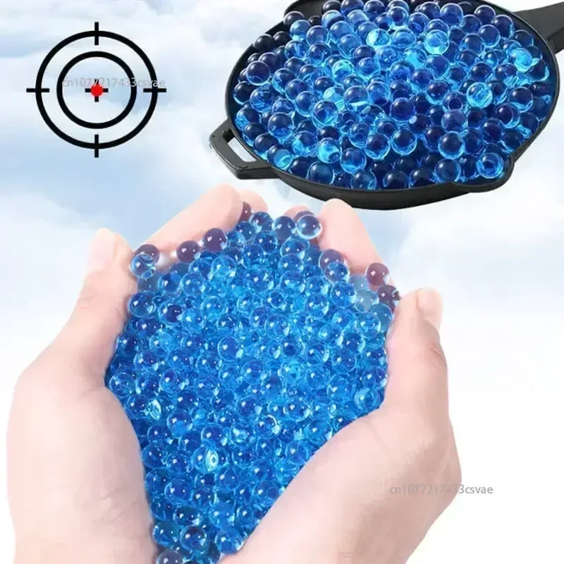 20000Pcs Gel Water Balls Magic Beads Pearl Crystal Soil Decors Growing Up Balls Gun Ammo Family Kids Toys Water Beads DIY Gifts