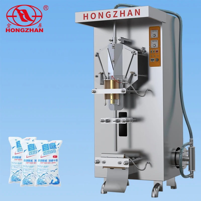 HP-1000 50-500ml Milk Water Bag Making Fast Filling And Sealing Machine