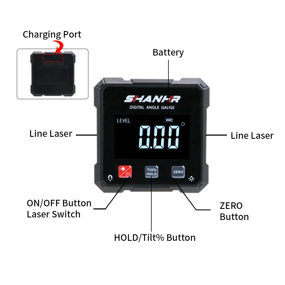 Thumbnail 2 - #53 Best Digital Angle Gauge to Buy In 2026