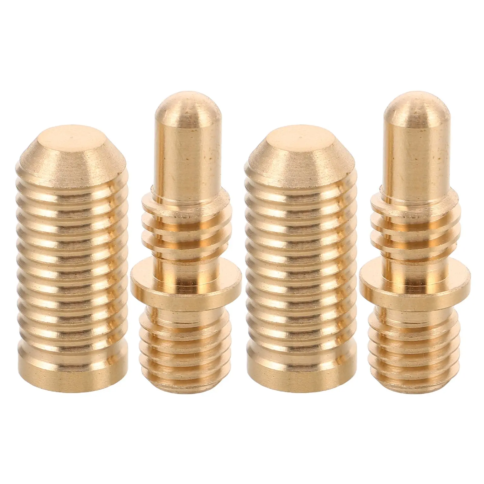 

4 Pcs Durable Copper Billiard Screws For Pool Stick Joints Repair Kit Accessories Snooker Balls Cue Extension Hardware