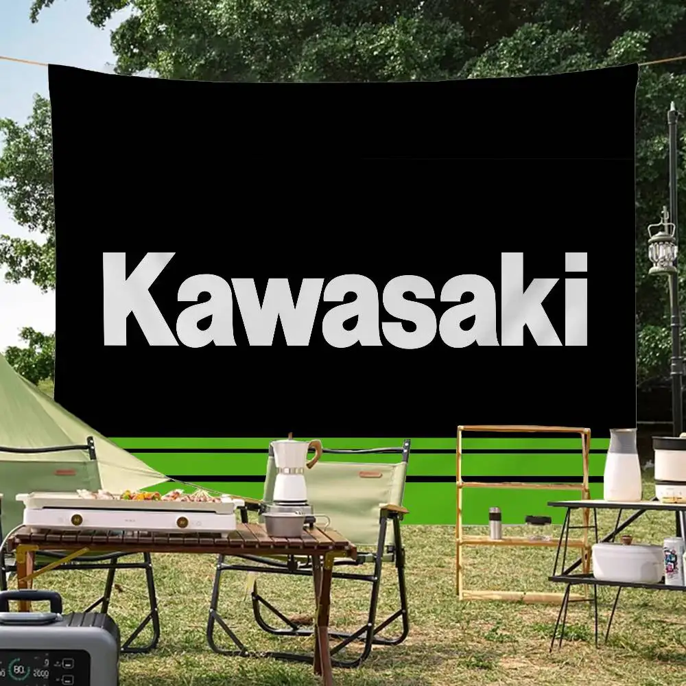 K-Kawasaki Anime Chart Flag For Living Room Home Dorm Decor Art Home Decor Banner