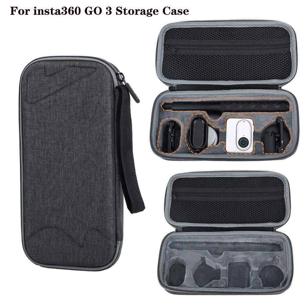 

Portable Carrying Case Storage Case Storage Bag Organizer Box for Insta360 GO 3 Action Camera Accessories