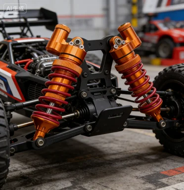 Traxxas Revo Summit CNC negative pressure Chamber shock absorber