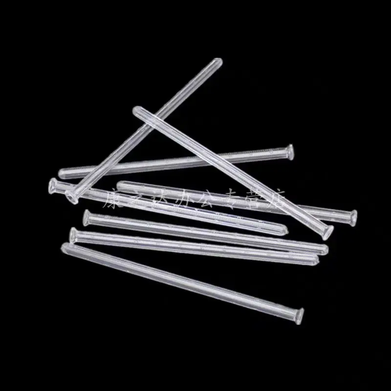 

Disposable plastic pressure accumulating tube blood immersed tube horn mouth scale line rough edge flanging replaces glass blood