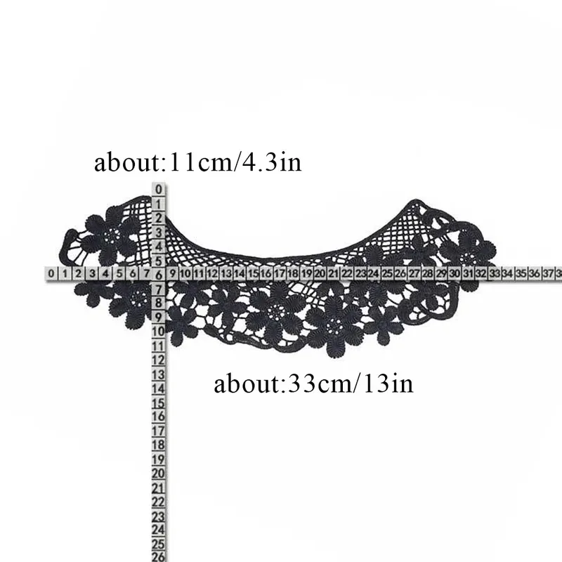 Colar destacável de seda de leite, faça você mesmo, costura, colar falso, acessórios de costura, tecido de renda, decote, camisa falsa feminina