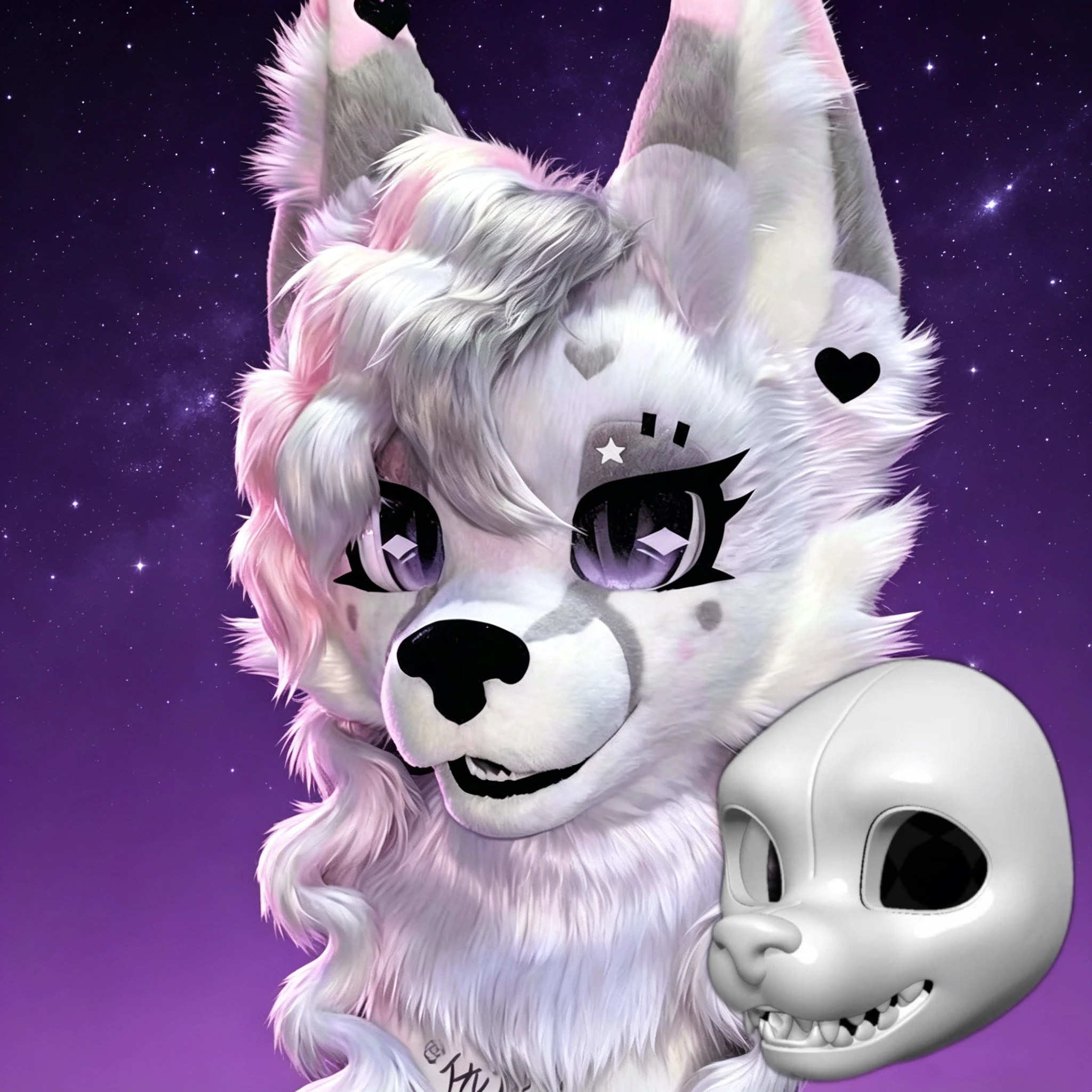 

American Style Base Mask Animal Suit Skull Canidae Cosplay Anime Accessories