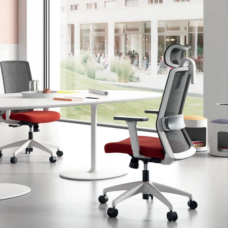 

Adjustable Armrest Home Modern Rolling Chair Manager Swivel Mesh Office Chair Luxury Ergonomic Chair