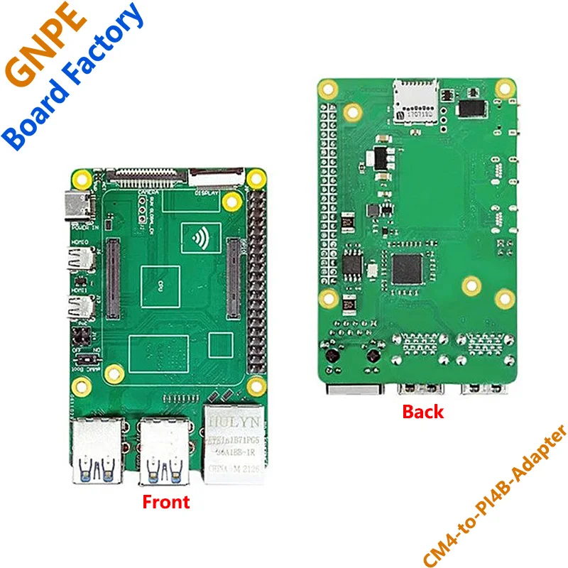 

Raspberry PI CM4 to 4B interface Adapter board I/O expansion board CM4 to PI4B Adapter