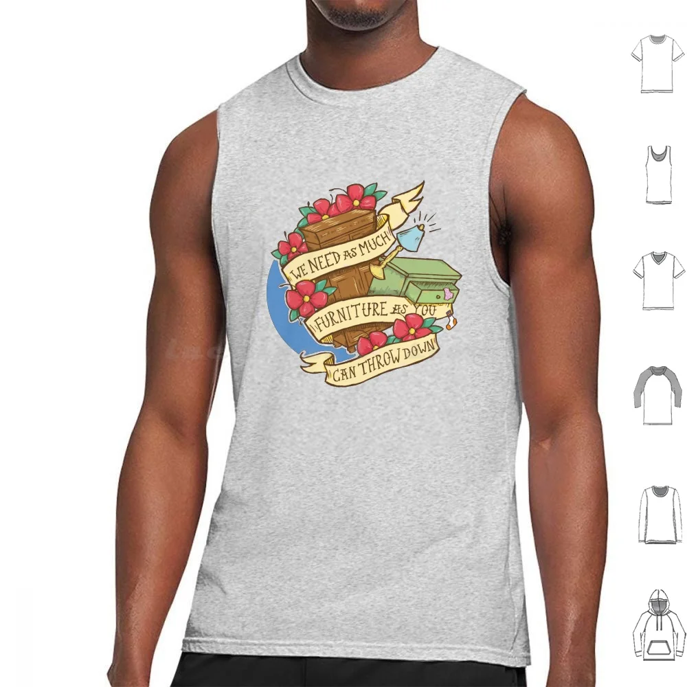 Courfeyrac Line Tank Tops Vest Sleeveless Les Miserables Les Mis Courfeyrac Neo Traditional Les Amis De Labc Les Amis