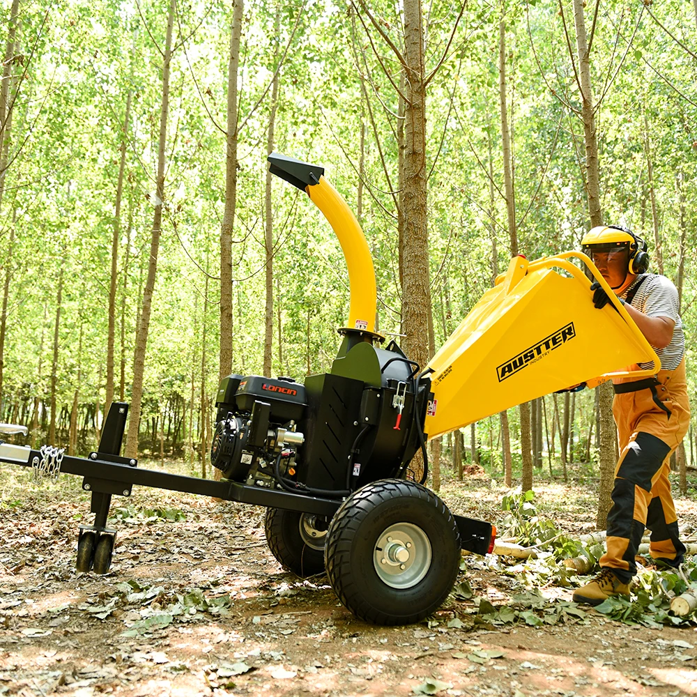 Electric Mini Wood Chipper 4 Inch Lightweight Compact Design Overload Protection Garden Lawn Branch Shredder High Efficiency