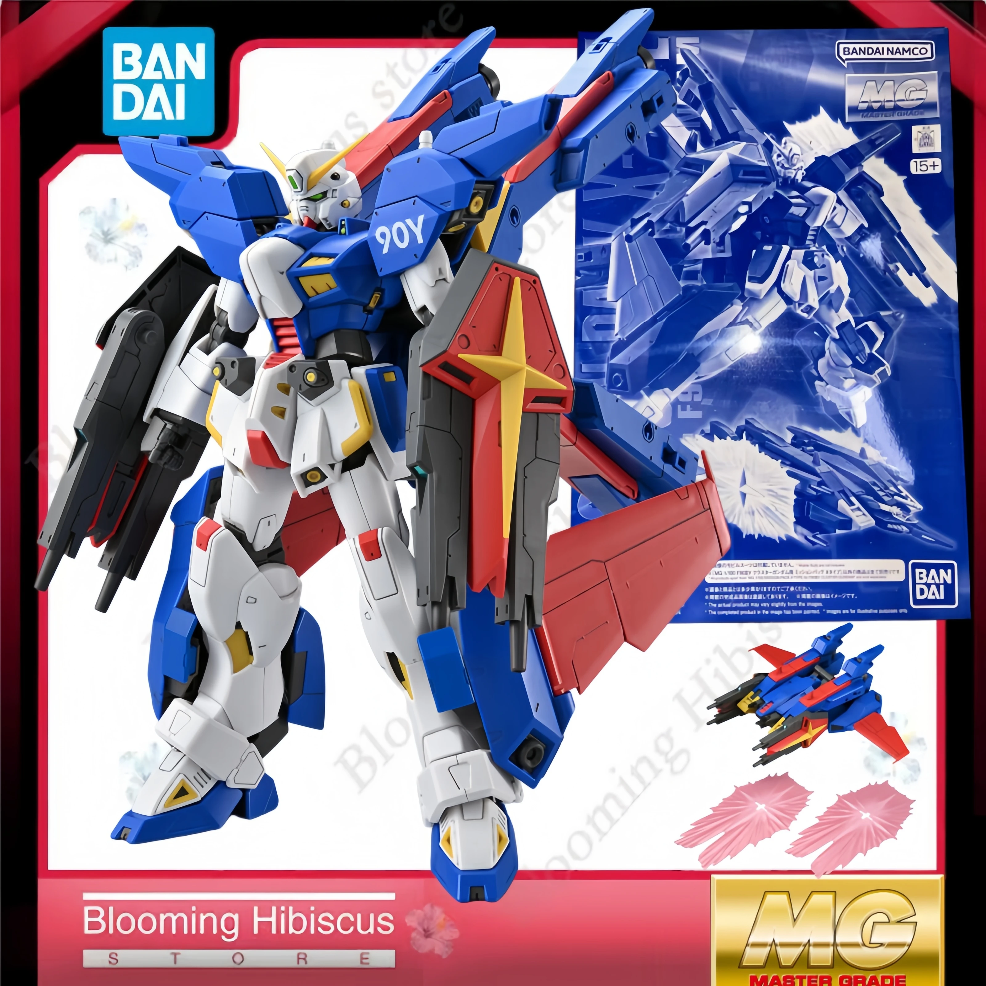 

Набор для сборки модели Bandai MG 1/100 Mission Pack X-Type для Gundam F90ⅢY PB Limited Gunpal в наличии