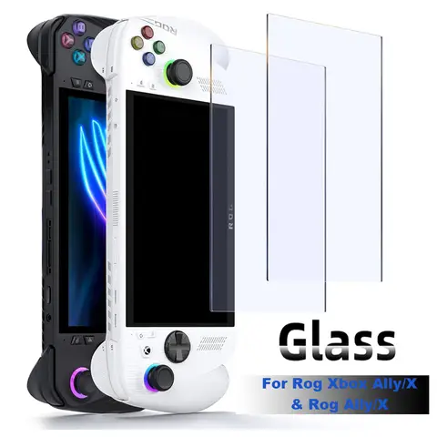 1/2/3PCS Protective Tempered Glass Film For Asus Rog Xbox Ally/X Screen Protector For Rog Ally/X Game Console 7 "Glass Accessory