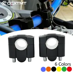 CNC gidon kelepçe Bar yükselticileri dağı kelepçe adaptörü 22 28mm evrensel motosiklet ATV KTM Honda Kawasaki Yamaha Suzuki için parçaları