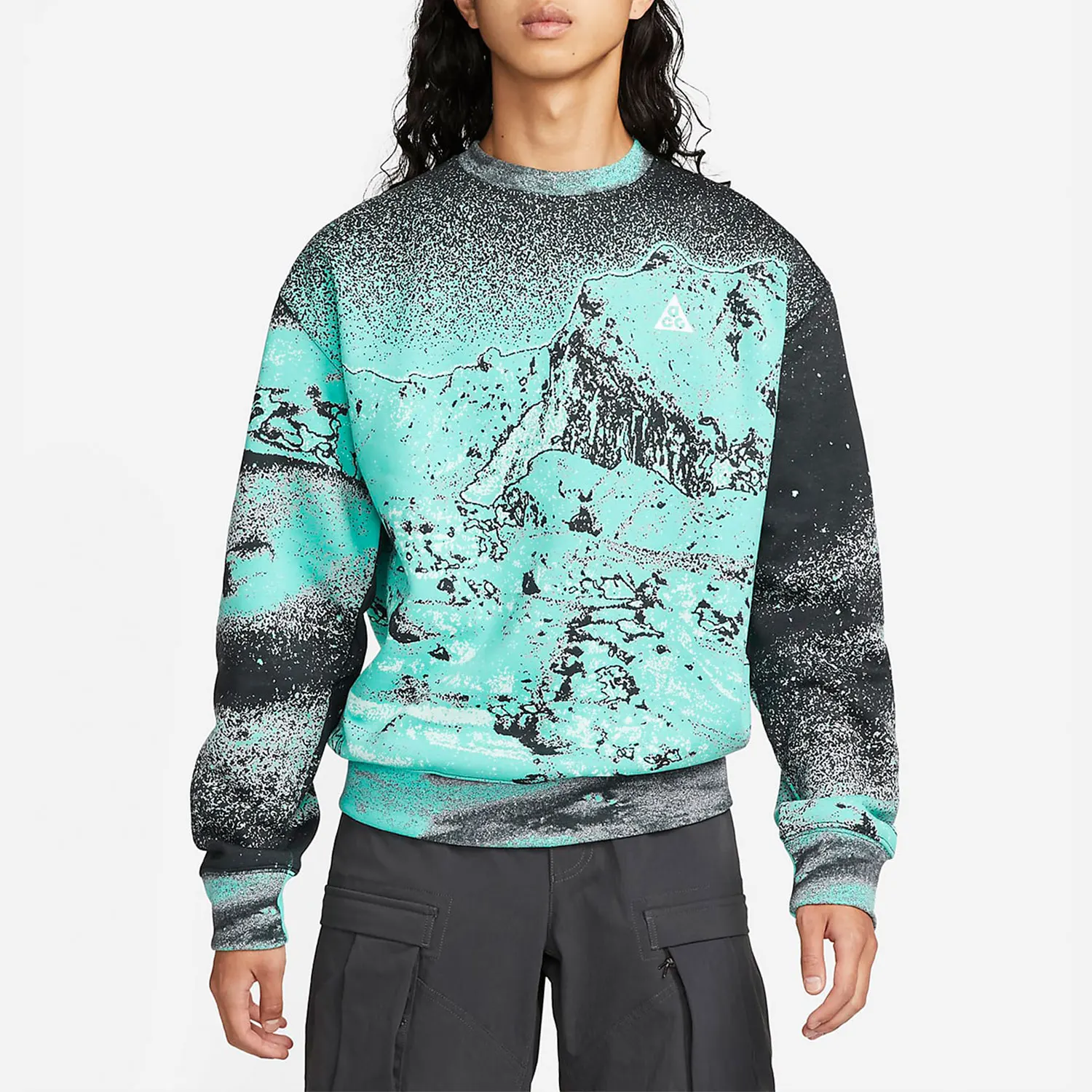 

Nike genuine ACG Therma-FIT Men's and Women's Sport Printed Sweatshirt DQ5792-369