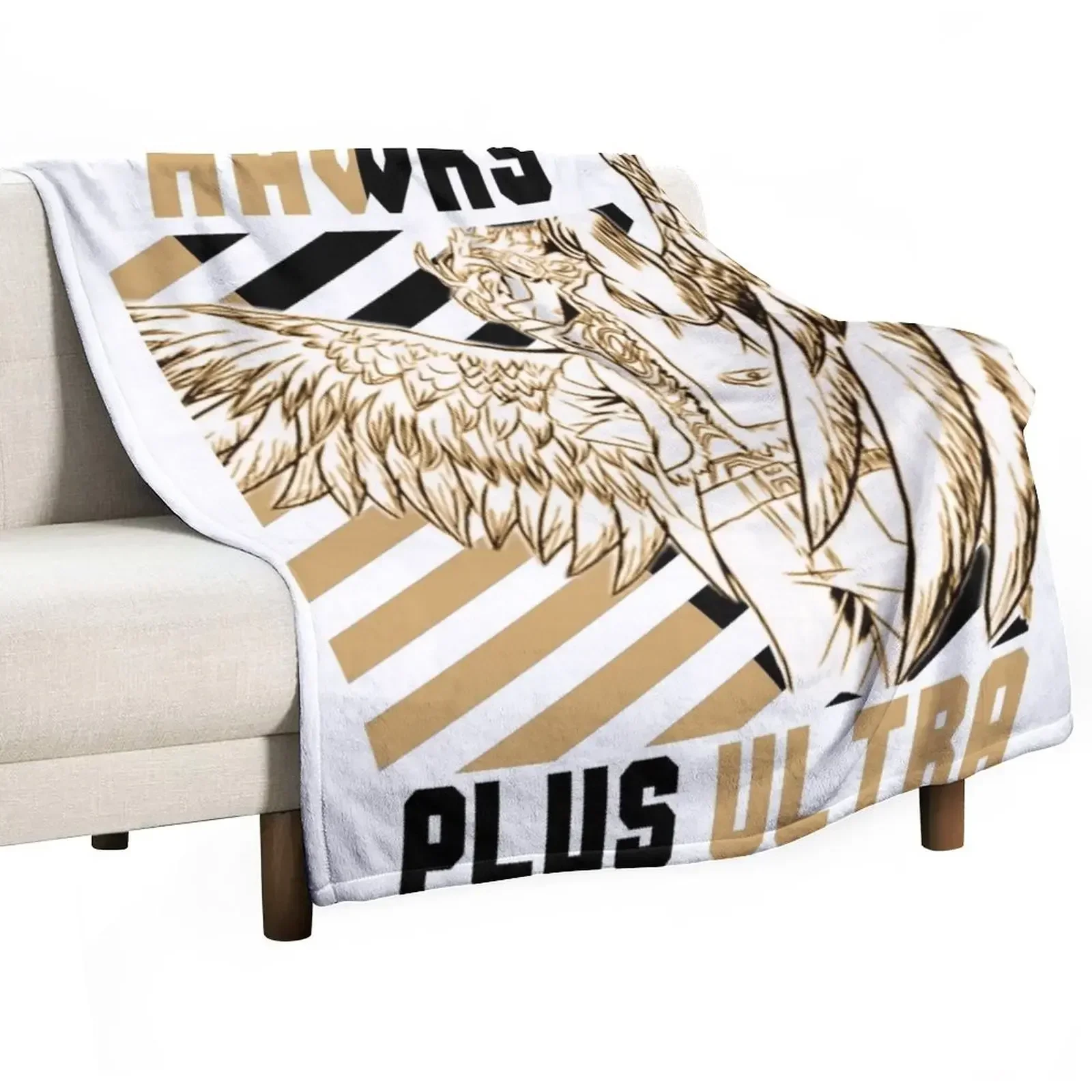 

Keigo Takami (Hawks) PLUS ULTRA Throw Blanket Large blankets and throws Blankets