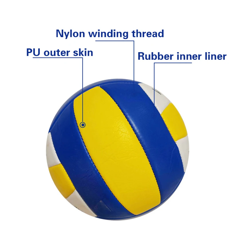 Volleyball Style Professional Competition Volleyball Size 5 Indoor Volleyball Outdoor Sports Beach Volleyball Children Training