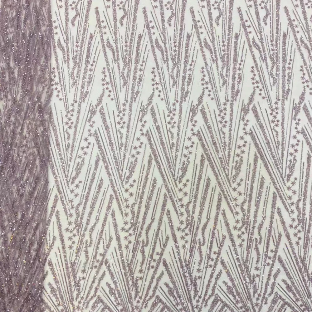 Latest Luxury Versatile Sequin Fabric - 100% Polyester, latest for DIY Curtain, Dresses, Decor | Sold by the Yard