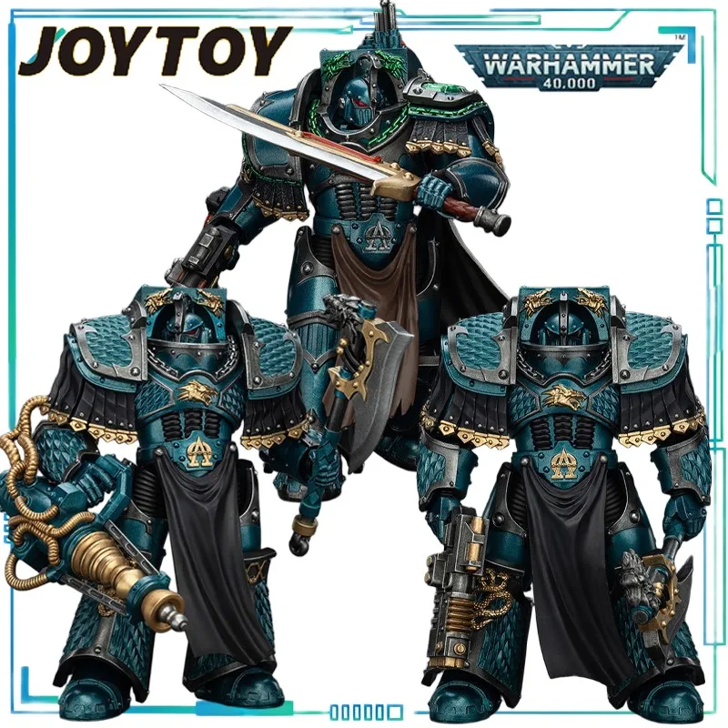 

JOYTOY Genuine JOYTOY X Warhammer 40K Series Astat HH Alpha Legion Lerner Terminator Collectibles of Finished Movable Models