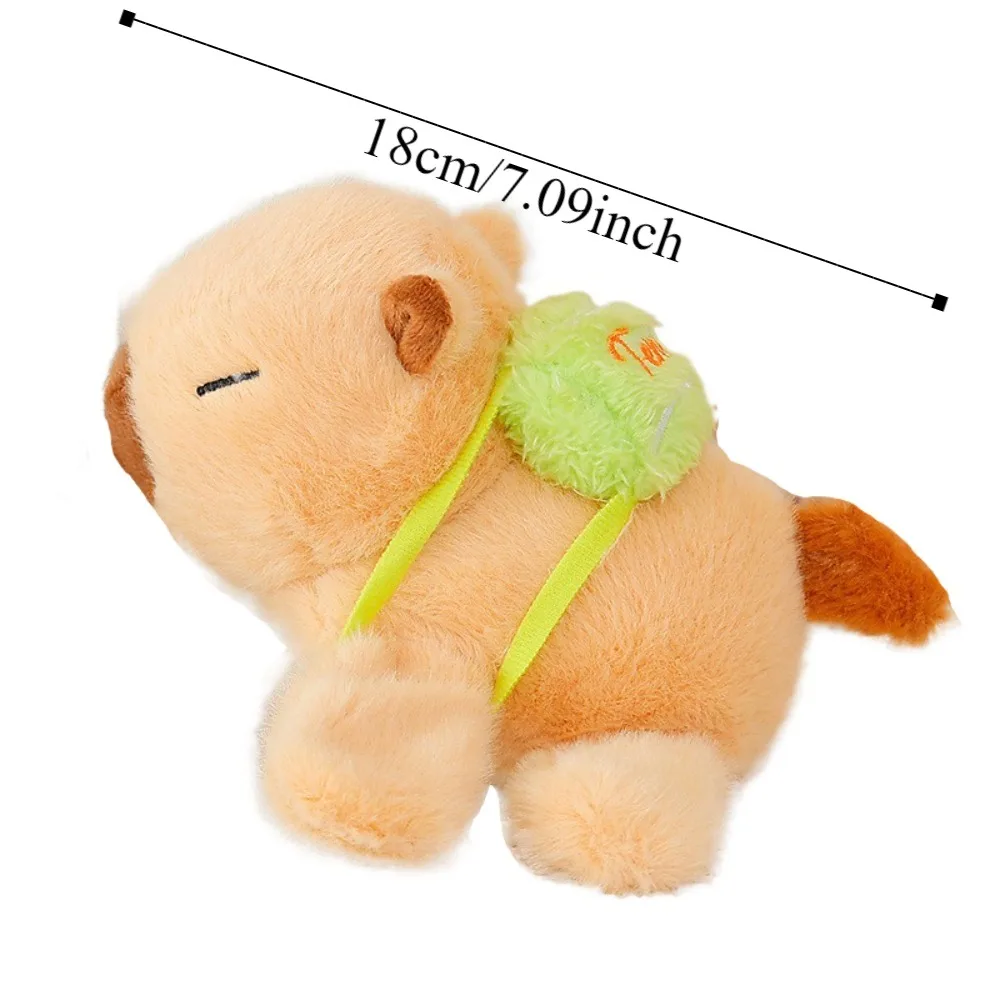 Bracelet de simulation Capybara Slap, style de poignet doux, bracelet en peluche beurre, bande dessinée rongeur mignon