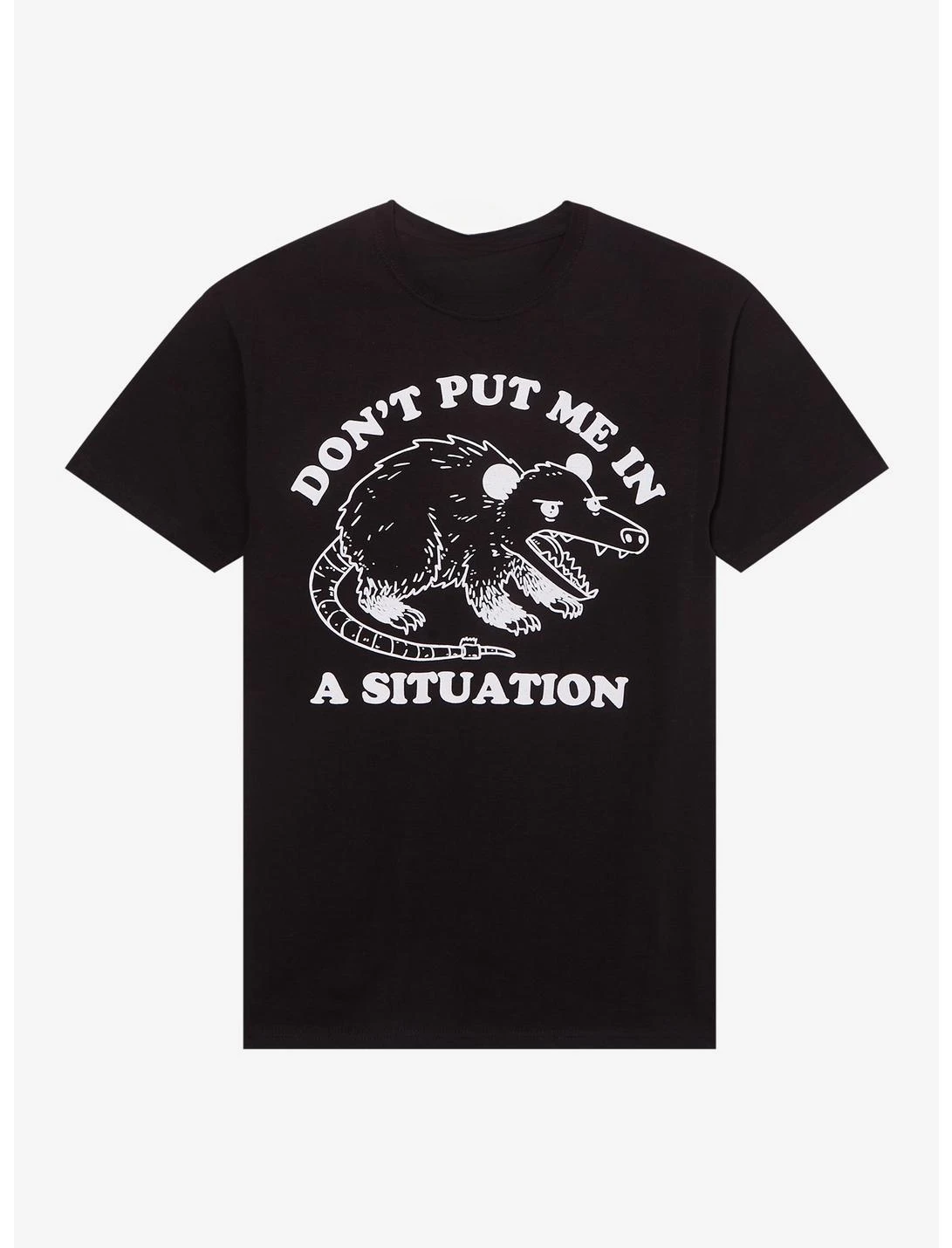 Don't Put Me in A Situation Posem Fun Summer Casual T-shirt Luxury Brand for Men and Women