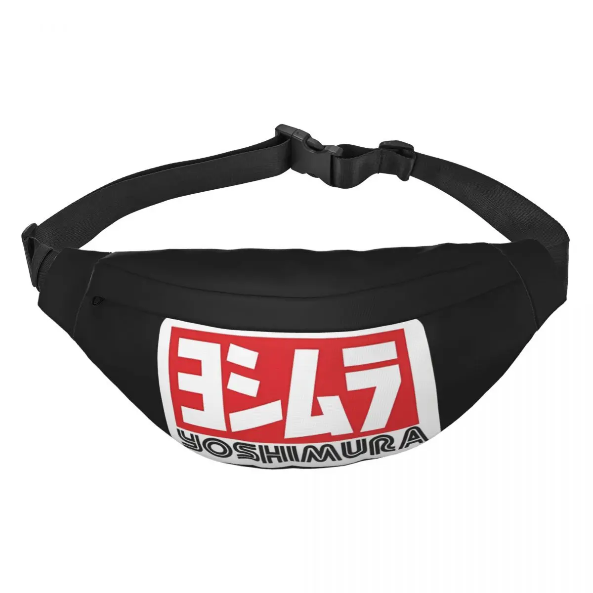 

Yoshimura Exhaust Unisex Waist Bag Multifunction Sling Crossbody Bags Chest Bags Short Trip Waist Pack