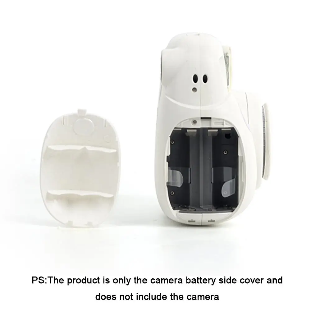 Battery Side Cover For Fujifilm Instax Mini 7 + Camera Replace Plastic Camera Cap For Fiji Instant Mini 7+ Battery She R8m4