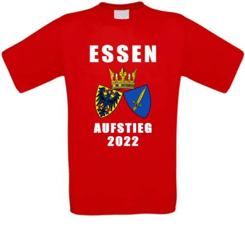 Essen aufstieg fußball t-shirt alle größen neu