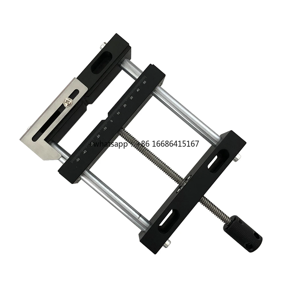 

140x320mm Aluminium Flat Tongs Vice Vise Fixture Flat Tongs Screw Parallel-jaw Vice Plain Vise For DIY Wood Metal Working