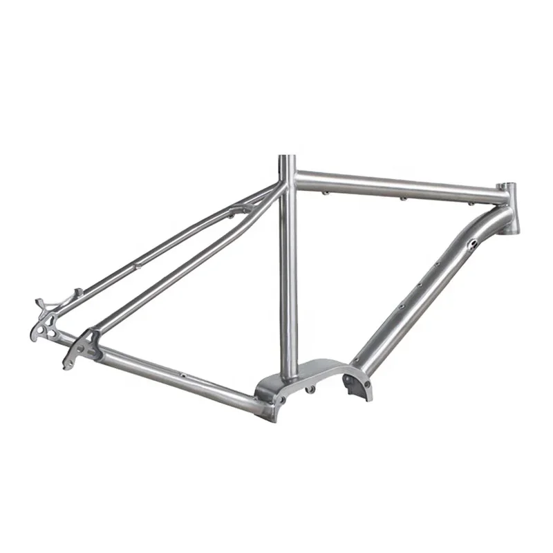 Titanium Suspension Bike Frame Bafang  Ultra E-Bike Frame m620