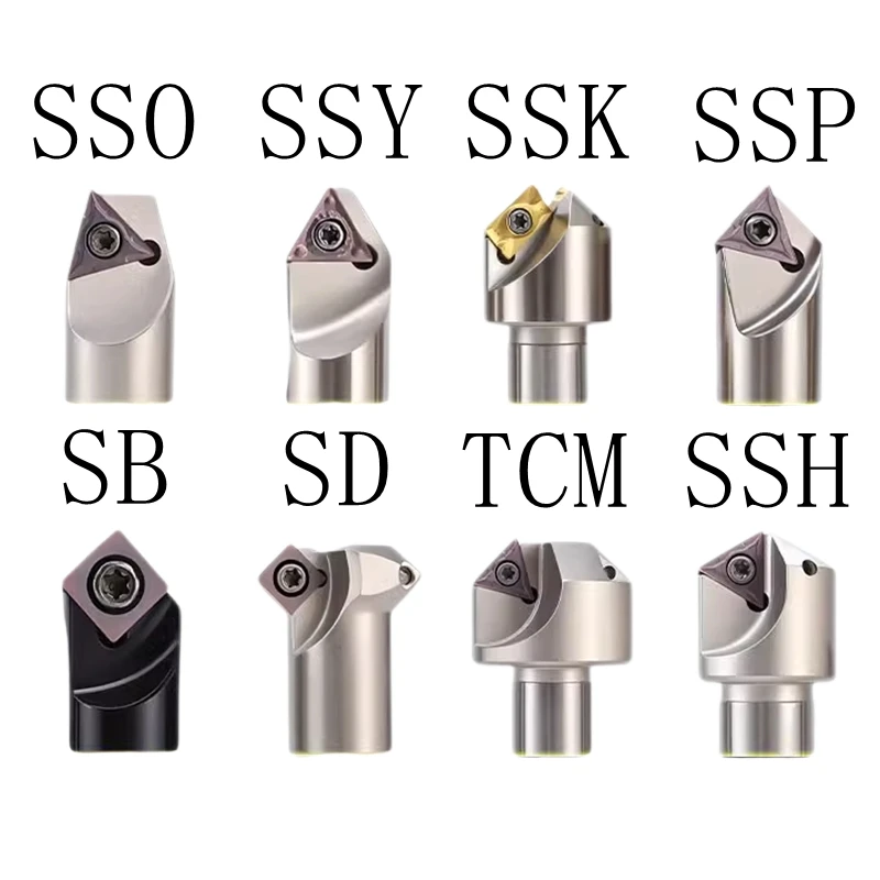 حامل أدوات قاطعة المطحنة القابل للفهرسة 30/45/60 درجة TCMT APMT طحن إدراج أداة إزالة الأزيز ثقب داخلي الشطب #1