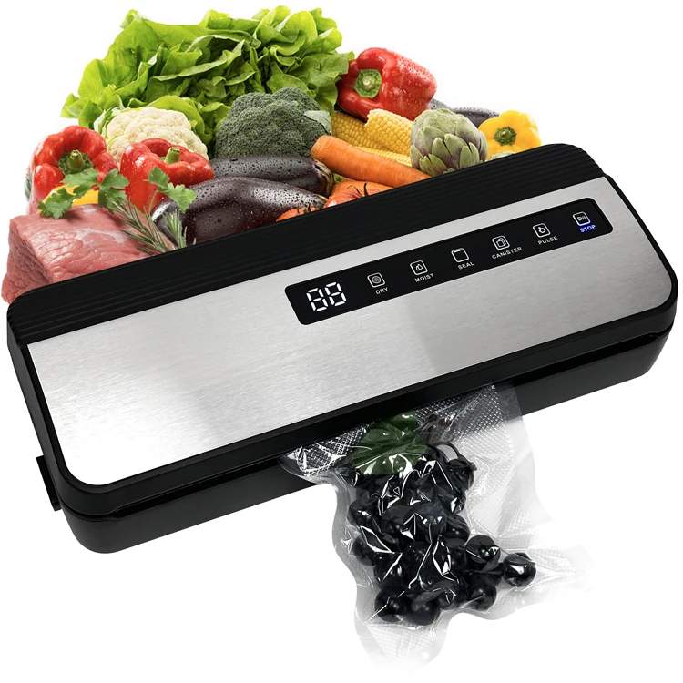 

Home Kitchen Food Vacuum Sealer Machine 80Kpa Fish Vacuum Sealer Machine