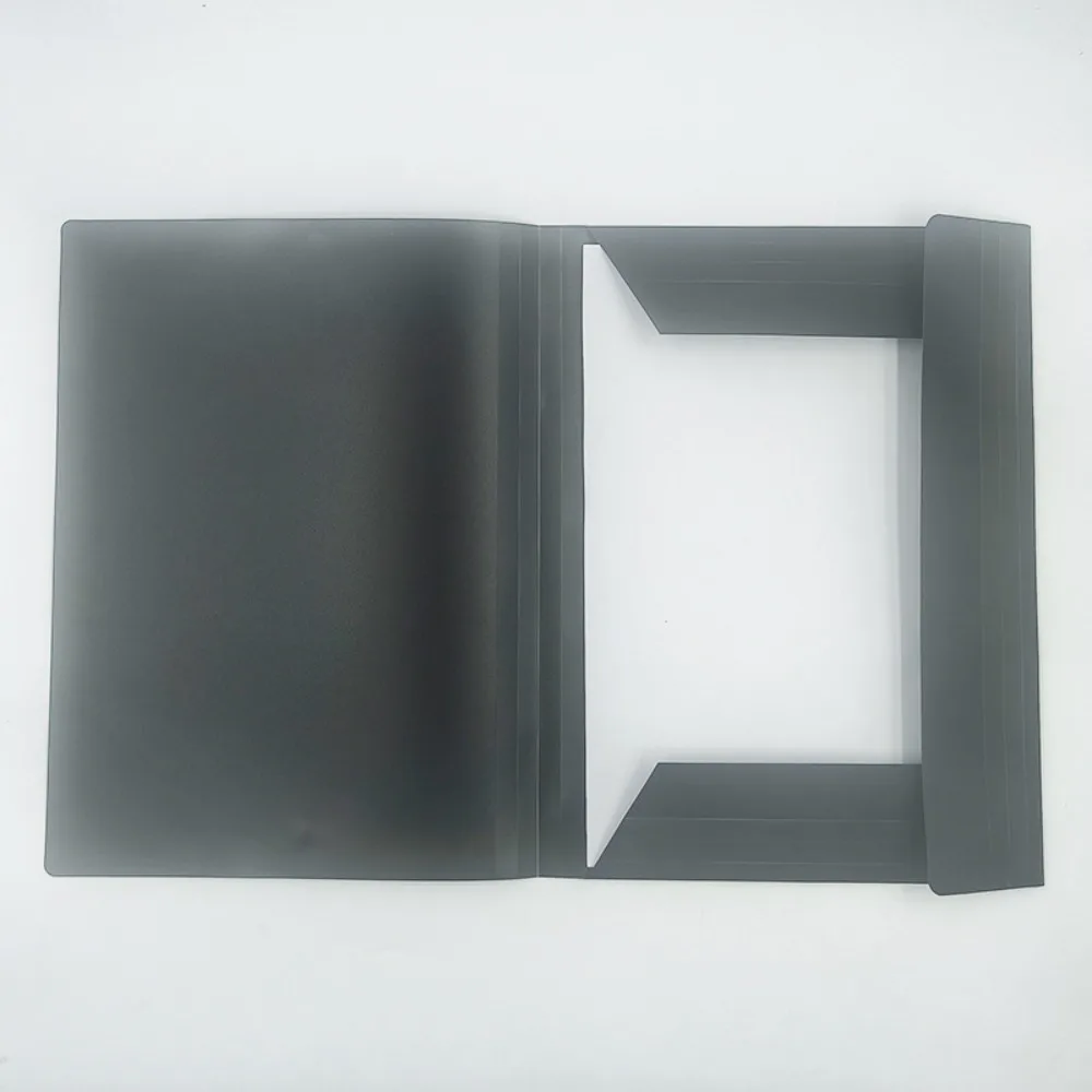 

High Quality Plastic A4 File Folder Expandable Elastic Strap Design File Case Large Capacity Document Organizer School Office