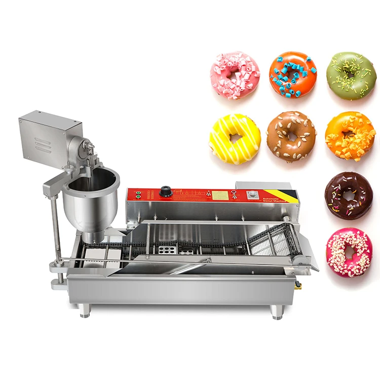 FOODLINE Commercial Donut Making Machine Non-Stick Mold Auto Molding Doughnut Fryer Custom Mold Support OEM Bulk Order