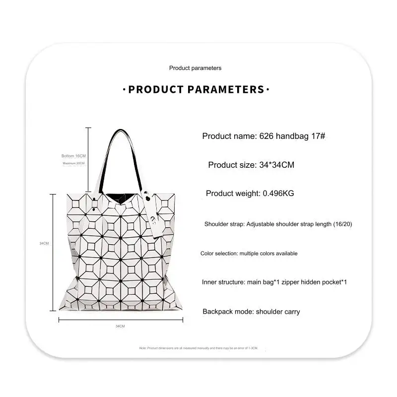 sac new Handbag bao bag geometric bags for women 2024 Quilted Shoulder Bags Totes female Handbags bolsa feminina sac à main