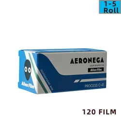 1/3/5Rolls Original AERONEGA 100 120  Color Negative Film Professional For Film Camera(Expiration date:2025）