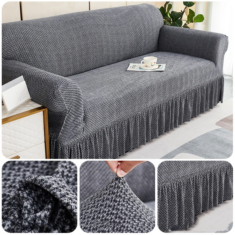 Oulylan Dustproof Armrest Sofa Cover Thickened Sofa Covers Anti Slip For Living Room Furniture Protector Cover Home Decor