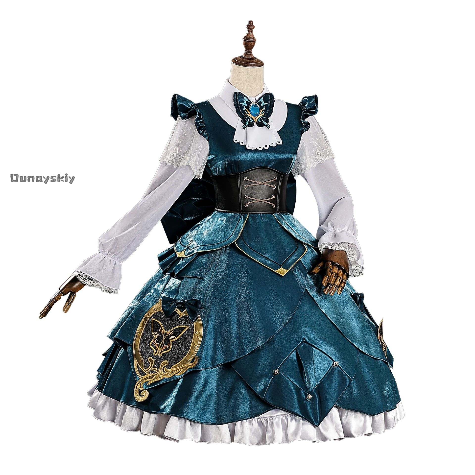 Giardiniere Identity V ‌   Costume cosplay Emma Woods Uniforme da donna Dolce principessa con maniche a sbuffo Y2k Lolita Dress Halloween Party Outfit
