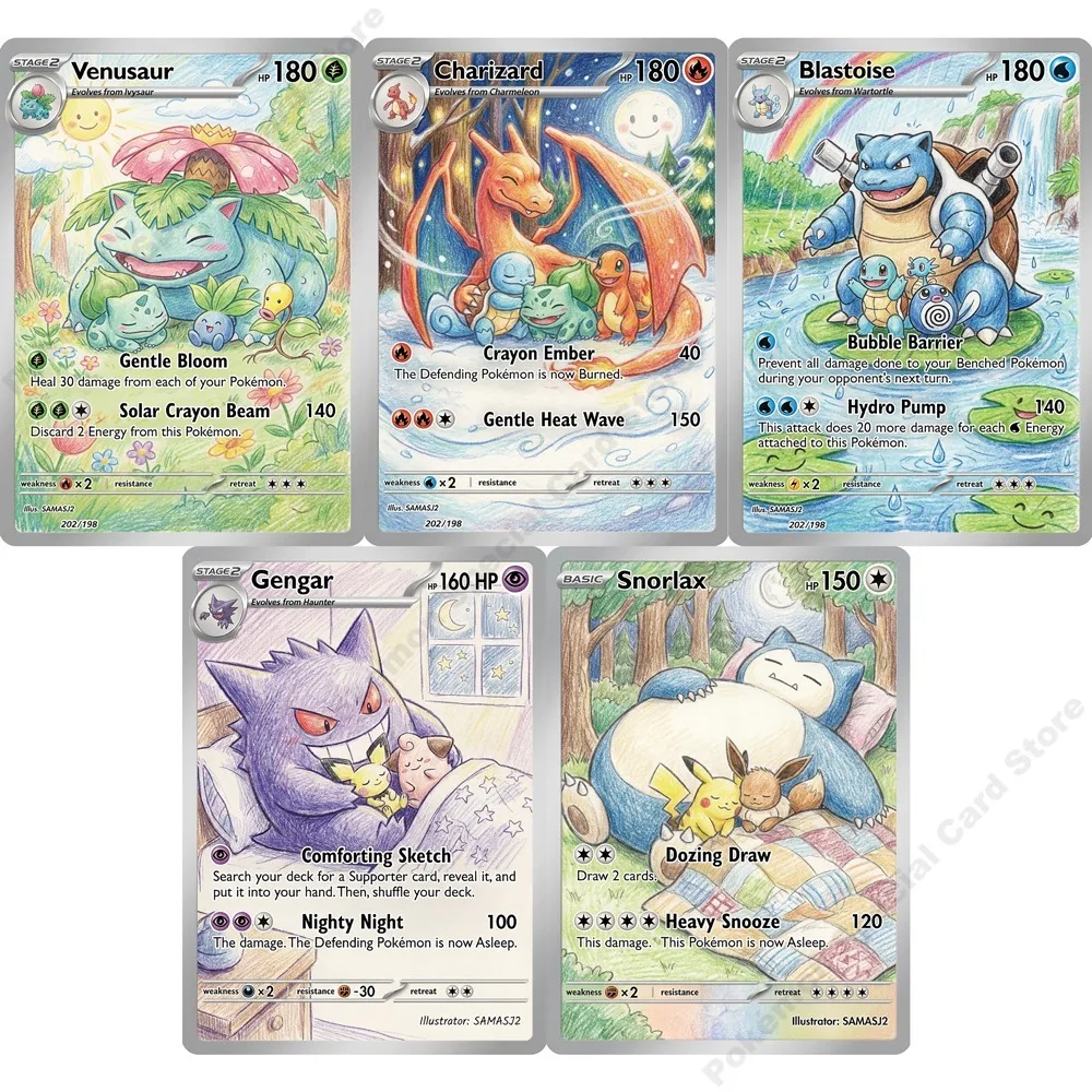 pokemon charizard blastoise venusaur cards Charizard Blastoise Venusaur Base Set 1st Edition Handmade Holo Proxy Cards  Pokemon Custom