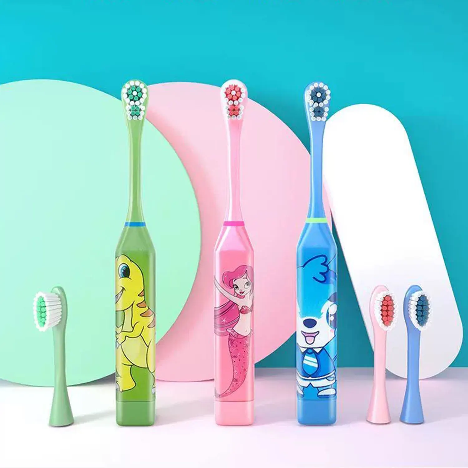 2-12 years old children electric toothbrush training toothbrush baby cartoon toothbrush automatic toothbrush clean mouth