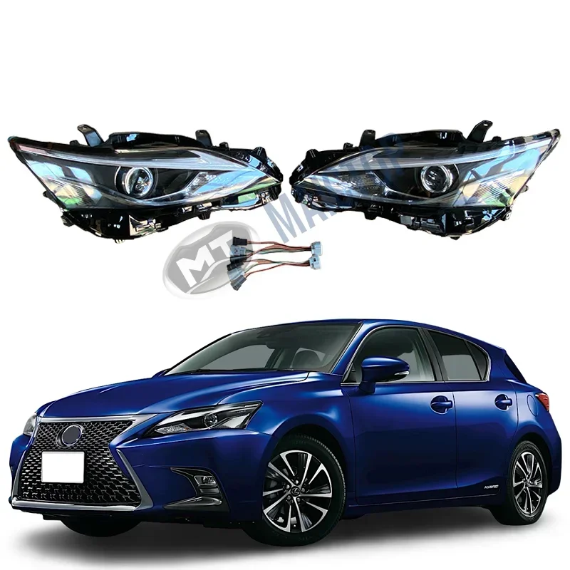 Maictop car accessories facelift led faro front head lamp for lexus ct ct200 ct200h 2019 2020 2021 headlight