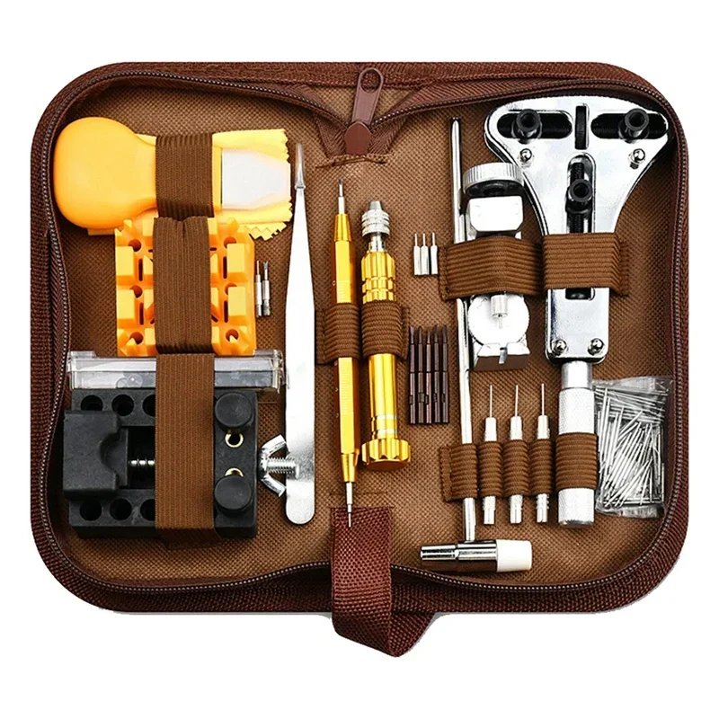 

149pcs Watch Repair Tools Kit Opener Assembly Back Case Pressing Maintenance Maker Repair Parts Battery Replacement