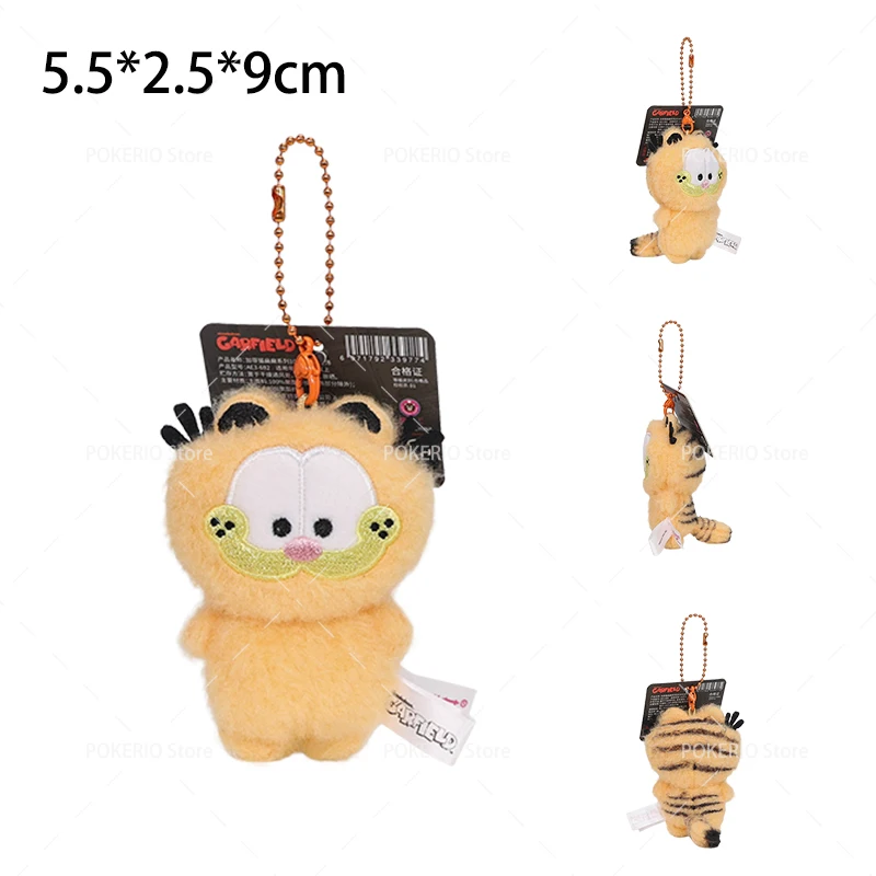 Originele Garfield Family Pluche Speelgoed Pizza Garfield Kat Tas Kawaii Odie Hanger Rugzak Decoratie Gevuld Anime Schattig Speelgoed