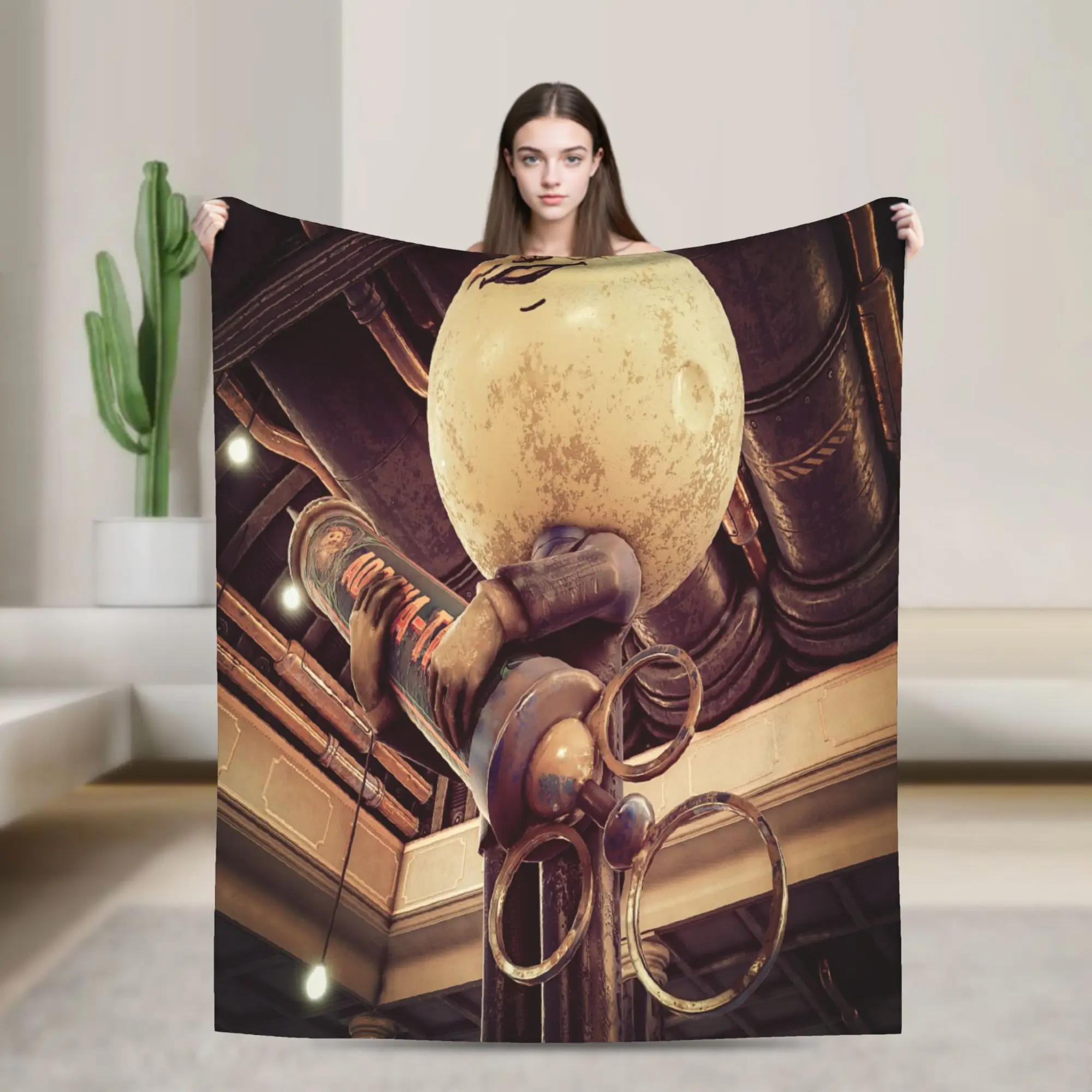 The Outer Worlds 2 gift for game fans  Blanket Soft Flannel Comfortable Gifts  Throw Blanket Bedding Throws